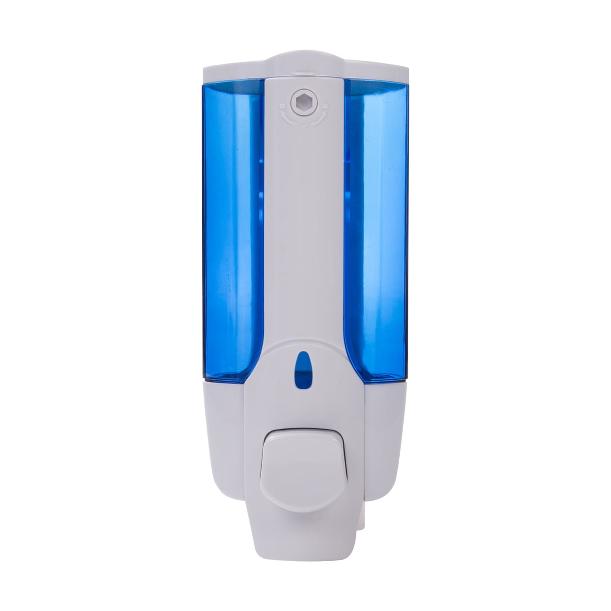 hirigin Simple Dual Head Wall Mount Shower Bath Washing Lotion Soap