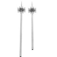 thumbnail image 4 of 2 Pcs Coupe-Oignon en Acier Inoxydable Coupe-Oignon en Forme de Fleur de Prunier, 4 of 6
