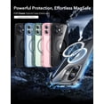 thumbnail image 2 of Funda de teléfono ESR para iPhone 16 Plus con MagSafe a prueba de golpes, rosa, 2 of 5