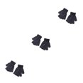thumbnail image 4 of Minnieouse 1 par de guantes de punto con medio dedo, manoplas sin dedos elásticas Unisex, guantes portátiles para ciclismo de carretera, Type1 NO1, 4 of 6