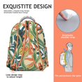 thumbnail image 5 of Hawaii Tropical Wind Palm Leaves Print Daypack: Durable Lightweight Laptop Backpack, Perfect Gift for Students, Large Capacity for High School, College, Campus Commute, 5 of 6