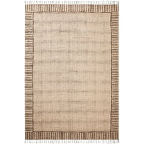 Casavani Eco friendly Hand Woven Boho Rug , Gray 2x3 feet