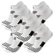 thumbnail image 1 of Calcetas Suaves TinnWhite 5Pares Blanco 5-9.5US Converse Calcetines Tubo Corto Poliéster., 1 of 2