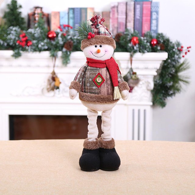 Retro Copo De Nieve Enrejado Decoración Muñeca Decoración Navideña El Mejor Regalo Para Niños Scienceny HA046657-01