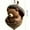F, variant on Honmine Forest Ornaments, Animal Acorn Theme Decorations with Woodland Design, Christmas Tree Pendants for Holiday Display, Seasonal Collection