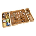 thumbnail image 3 of Seville Classics 4-Piece Bamboo Expandable Drawer Organizer and Box Set, 3 of 4