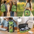 thumbnail image 5 of Yspwyqan Kids Backpack Set Ages 8-15, Skateboard Turtle Backpack and Lunch Box with Water Bottle Bag, 17 Inch Lightweight Casual Daypack Front Pocket for School Travel, 5 of 7