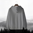 thumbnail image 5 of Mens Halloween Graphic Printed Hooded Sweatshirt Loose Fit Long Sleeve Casual Pullover Top for Autumn, 5 of 5