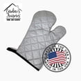 thumbnail image 4 of TRAHOO-BB5109OVMT Fleurs Bleues Buff Caniche, Grand, Mitaine de Four Multicolore, 4 of 4