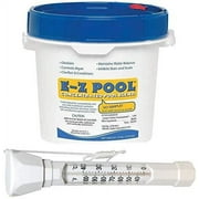 E-z Pool All in One Pool Care Solution 10 Lbs - Bundled with Thermometer