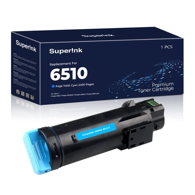 Cartouche de Toner Cyan Compatible Xerox 106R03477 par Superink