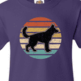 thumbnail image 4 of Inktastic German Shepherd Silhouette Vintage Retro Youth T-Shirt, 4 of 5