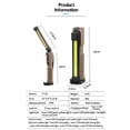 thumbnail image 2 of COB XPE LED Work Light 400 Lumens Inspection Lamp 7 Gear for Outdoor Car Repair, 2 of 9
