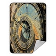thumbnail image 1 of Manta polar ABPHQTO Antiguo Reloj Astronómico de Praga 145x200 cm, 1 of 1