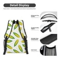 thumbnail image 4 of Yiaed Corns Print School Backpack College Backpack Daypacks for Students High School Spacious and Durable Daypack for Work and Travel-One Size, 4 of 6