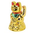 thumbnail image 1 of Lucky Waving Cat, Lucky Cat Ornament Colors Brillantes Ampliateo Aplicable Buena Moral para escritorios de Oficina, 1 of 7