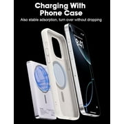 Cyberpunk 5000 mAh Power Bank for Magsafe Slim Wireless Charger Fast USB-C Charging, Magnetic Snap-On for iPhone 11 12 13 14 15 16 Series Pro Max & AirPods