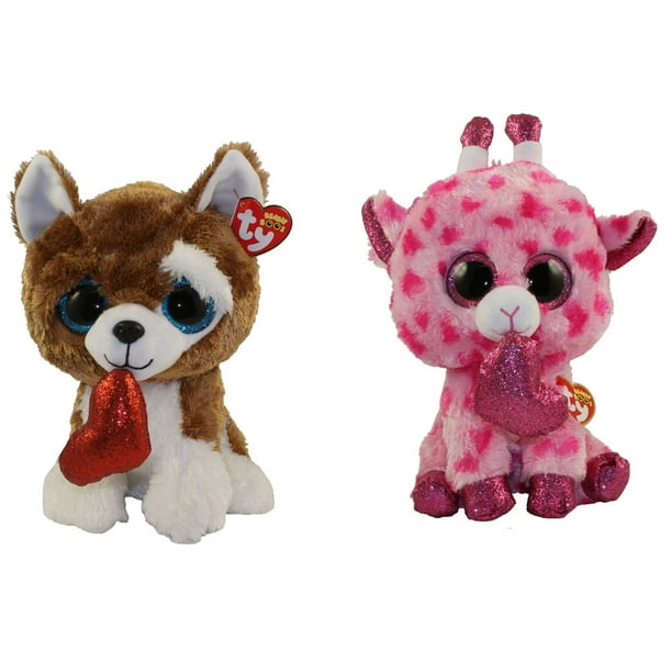 TY Beanie Boos SET of 2 Valentines 2019 Releases (Medium 9 inch