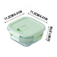 thumbnail image 4 of ACDANC Square Glass Food Storage Containers with Airtight Lids,Food Meal Prep Containers,Square Glass Bowl for Lunch Sandwich Fruit Snack,Dishwasher Microwave Freezer Safe, 4 of 7