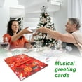 thumbnail image 2 of Christmas music card pattern beautiful exquisite lovely three-dimensional greeting card, 2 of 5