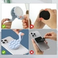 thumbnail image 6 of Magnetic Suction Cup Phone Mount on Mirror Shower Silicone Sucker Phone Case Grip Stand Holder for iPhone 15 14 13 12 11 Magsafe (Light Blue), 6 of 7