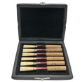 thumbnail image 1 of Caja para silbato de oboe Caja para silbato portátil de 6 piezas de piel de vaca Bolsa para guardar silbato de oboe, 1 of 4