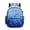 Blue Stars, variant on Xixirimido Colorful Paint Soccer Ball Print 17" Multi Pockets Kids Backpack for Boys Lightweight School Bag Girls Large Bookbag for Elementary Middle High School Students