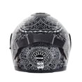 thumbnail image 2 of Casco Para Moto Edge Abatible Blanco Mexicano Doble Certificación L, 2 of 4