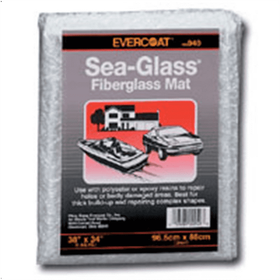 Fibre glass Evercoat Sea-Glass 100940 Fiberglass Mat, 11.5 oz Bag, White/Neutral, Solid