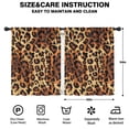thumbnail image 2 of Blackout Kids Curtains,Leopard Print Childrens Insulated Curtains Set Of 2,Bedroom Essentials,Toddler Room Decor 42"x54"(106x137cm), 2 of 4