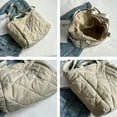 thumbnail image 4 of GASTROPOD Puffy Tote Bag,Fashionable Design Puffer Purse,Room Keys Puffy Bag,Burgundy, 4 of 4
