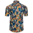 thumbnail image 2 of Camisetas gráficas para niñas Tropics Binkini para hombres, ropa, camisa hawaiana de playa con estampado 3D, camisetas Y2K de manga corta, blusas con solapa, 2 of 5