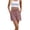 Brick Red, variant on Siminsem Womens Bermuda Shorts Striped Cotton Blend Knee Length Five Point Pants Summer Vacation Casual High Waisted Elastic Breathable Lounge Travel, Brick Red, S