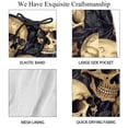 thumbnail image 4 of luoweisi Men's Beach Shorts Quick Dry Swim Trunks with Mesh Lining Skull L, 4 of 5