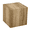 A-Wood, variant on Side Table 16 Inch Cube Gray Stone Texture MDF Low Profile End Block No Assembly for Sofa