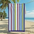 thumbnail image 3 of Qholemyo Microfiber Beach Towel Super Absorbent Thin Compact Portable Beach Blanket Towel For Travel Pool Towel Beach Adults Men Women Kids Cotton Bath Towels, 3 of 5