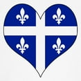 thumbnail image 3 of CafePress - Quebec Heart Baseball Jersey - Cotton Baseball Jersey, 3/4 Raglan Sleeve Shirt, 3 of 4