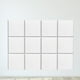 thumbnail image 2 of 12 paneles acústicos insonorizados para pared, decoración de pared, decorativos y únicos. blanco pegajoso, 2 of 9
