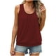 thumbnail image 3 of Tops occidentales para mujer,Camiseta de tirantes de verano para mujer, camisa holgada con cuello plisado, top de poliéster sin mangas, ropa informal de calle, ropa de diario, sopatenor, 3 of 8