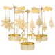 thumbnail image 1 of 3 portavelas giratorios para decoración navideña, portavelas giratorio para recuerdo festivo, portavelas decorativo para el hogar, portavelas de mesa, soporte giratorio para velas, 1 of 8
