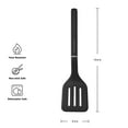 thumbnail image 6 of KitchenAid 3-Piece Cooking Utensils Set with Ergonomic Handles, Black, 6 of 15