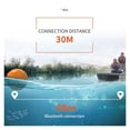 thumbnail image 4 of Wireless Fish Finder Depth Echo Sounder Dual Frequency Sonar Alarm Transducer Fishfinder, 4 of 5