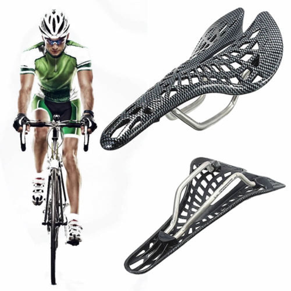 full Carbon 3K Bike Seats Cycling TT road Bicycle Racing Hollow Seat Saddle bk