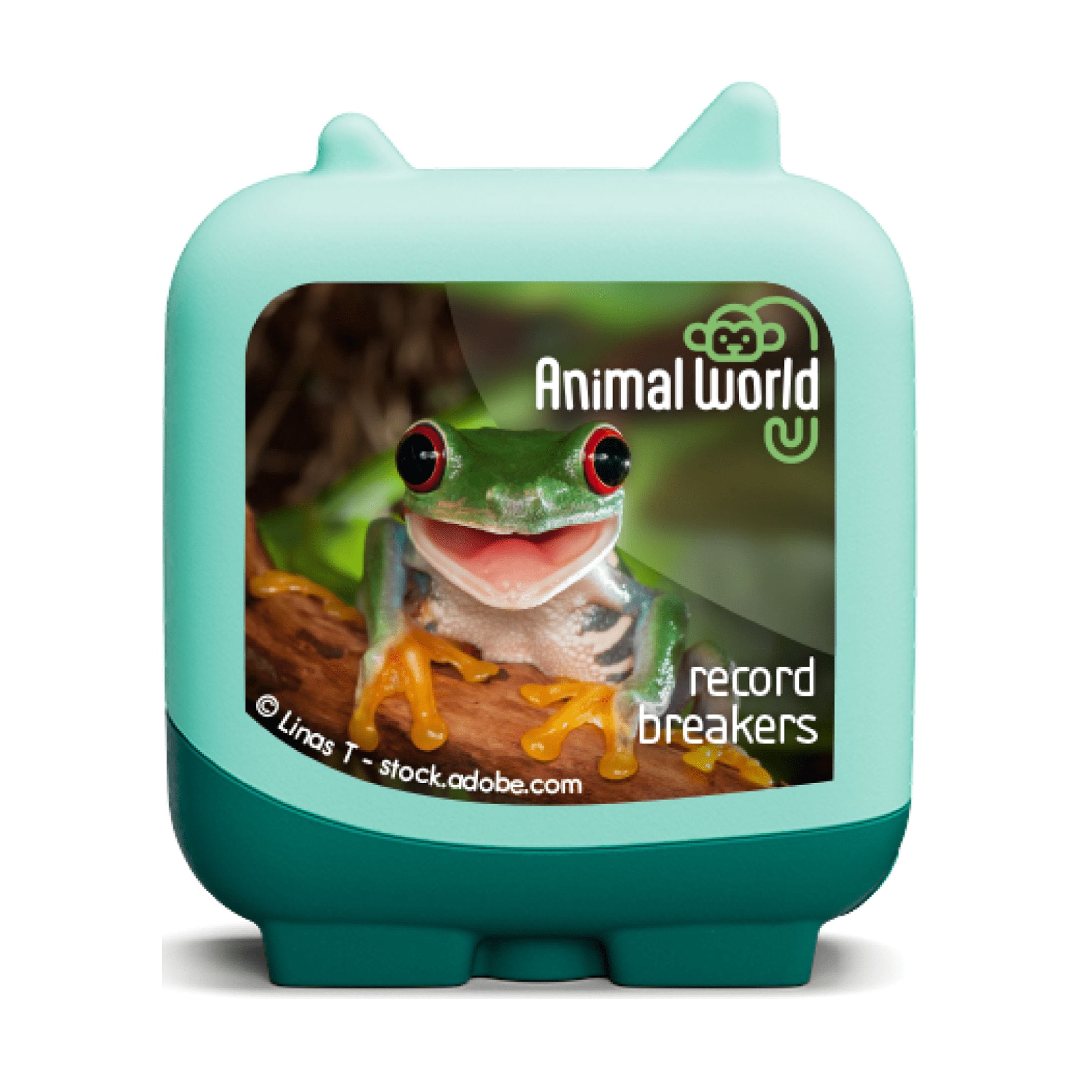 tonies Animal World: Record Breakers Clever Set, 4 Pack, Age Group 5+