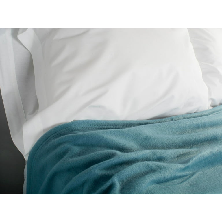 Contemporary Home Living 9 Periwinkle Blue Fleece Blanket