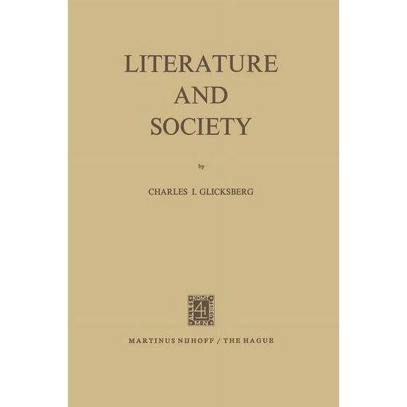 Literature and Society, (Paperback)