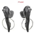 thumbnail image 1 of microNEW 3x9 Speed Road Bike Dual Control Shifter Set with Integrated Brake Levers, Precise Gear Changes, Compact & Durable Design, Easy Installation, Includes Left & Right Levers and Free Cable Core, 1 of 6
