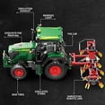 thumbnail image 4 of Technic Farm Tractor Building Set, 1828 PCS RC Building Kit, Remote Control Tractor Construction Kits, DIY MOC Classical Tractor Engineering Vehicle for Adult, 4 of 7