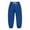 Blue, variant on WhouRiu Toddler Girl's Pants Drawstring Elastic Waist Jogger Cargo Pants Kids Streetwear Baggy Athletic Fall Sweatpants Black,Sized 3-4