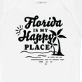 thumbnail image 4 of Inktastic Florida is My Happy Place with Palm Trees Boys or Girls Baby Bodysuit, 4 of 5
